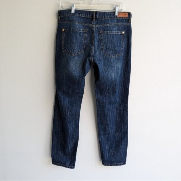 Mango Nancy Relaxed Crop Distressed Jeans - Picture 5 of 7